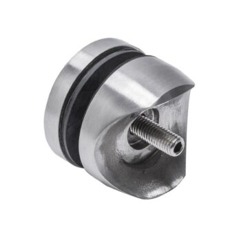 Punktkinnitus klaasile d=50mm; ümarale profiilile 42,2; keere M8, AISI 304, Satiin - Image 2