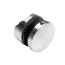 Punktkinnitus klaasile d=50mm; ümarale profiilile 42,2; keere M8, AISI 304, Satiin