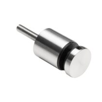 Punktkinnitus klaasile d=30mm; pikkus 30mm, keere M8, AISI 304, Satiin