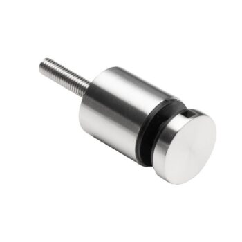 Punktkinnitus klaasile d=30mm; pikkus 30mm, keere M8, AISI 304, Satiin