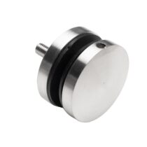 Punktkinnitus klaasile 8-17,52mm, d=50mm; pikkus 15mm; keere M8, AISI 304, Satiin