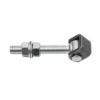 Polthing M16*175mm; keere L=130mm; reguleeritav; tsink, kandevõime: 65kg (2 hinge)
