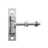 Polthing M12 ankruplaadiga 123*30mm, keere L=100mm, tsink, laagritega, kandevõime: 40kg (2 hinge)