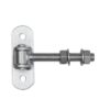 Polthing M18 ankruplaadiga 115*50mm, keere L=128mm, tsink, kandevõime: 80kg (2 hinge)