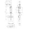 Universaalsed riivid L=220mm, tsink - Image 6