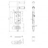 Universaalsed riivid L=220mm, tsink - Image 4