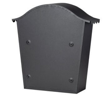 Postkast 370*360*135mm, metall, värvitud (must), A4 - Image 4