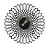 Seinakell "WINDING", 500*500/2mm, metallist, värvus must (RAL9005) - Image 2