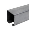 Liugvärava siin 70*70/4mm; vahe 22,5mm; must metall; 6m; 40kg
