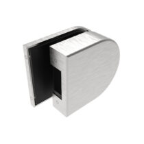 Roostevabast terasest lukuvastus klaasuksele – sobib lukule GS-304/D-200/S, klaasile 8–12 mm, satiinviimistlus