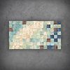 3D seinakunst MOSAIIK 7, H550 * 1030mm, taaskasutatud metall + puit
