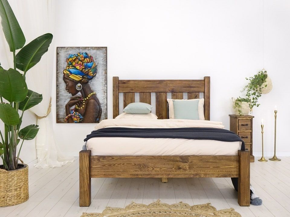 3D seinakunst Aafrika leedi erksate värvideg