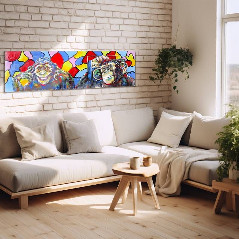 3D seinakunst Ahvid taaskasutatud metallist