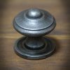 Kapinupp ROSETT, malm, värvus metall, 25mm (RETRO)