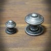 Kapinupp ROSETT, malm, värvus metall, 25mm (RETRO) - Image 5