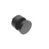 Punktkinnitus klaasile D=30mm; kinnitus siledale pinnale; klaasile 6-12,76mm, keere M8*40, roostevaba+RAL9004 (MUST)