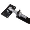 Latthing reguleeritava hingega M24, latt 600*50mm, plaat 150*80mm, Zn+must värv
