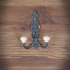 Riidenagi FRENCH, malm, H155mm, värvus metall, keraamilised nupud - Image 3
