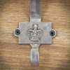 Riidenagi KROON, malm, H100mm, värvus metall - Image 2