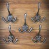 Riidenagi NUMBER 5, H90mm, malm, värvus metall - Image 3
