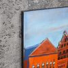 3D seinakunst GDANSK, H700 * 1400mm, taasakasutatud metall - Image 4