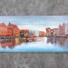 3D seinakunst GDANSK, H700 * 1400mm, taasakasutatud metall - Image 5