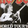 Dekoratiivne metallist silt "AC/DC WORLD TOUR" 300*200mm - Image 2