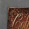 Dekoratiivne metallist silt "COFFEE TIME" 200*300mm - Image 3