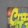 Dekoratiivne metallist silt "CRAZY LOVE" 300*200mm - Image 3