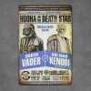 Dekoratiivne metallist silt "DARTH VADER 1" 300*200mm