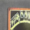 Dekoratiivne metallist silt "DOORS COLD BLOOD" 300*200mm - Image 3