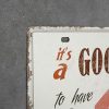 Dekoratiivne metallist silt "GOOD DAY" 150*300mm - Image 3