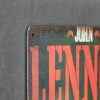 Dekoratiivne metallist silt "JOHN LENNON NY" 300*200mm - Image 3