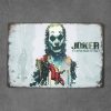 Dekoratiivne metallist silt "JOKER FACE 3" 300*200mm