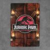 Dekoratiivne metallist silt "JURASSIC PARK 2" 300*200mm