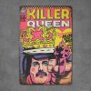 Dekoratiivne metallist silt "KILLER QUEEN" 300*200mm