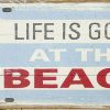 Dekoratiivne metallist silt "LIFE IS GOOD" 150*300mm - Image 2