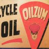 Dekoratiivne metallist silt "OILZUM" 300*200mm - Image 2
