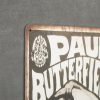 Dekoratiivne metallist silt "PAUL BUTTERFIELD" 300*200mm - Image 3