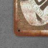 Dekoratiivne metallist silt "PAUL BUTTERFIELD" 300*200mm - Image 4