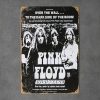 Dekoratiivne metallist silt "PINK FLOYD POMPEII" 300*200mm