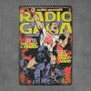 Dekoratiivne metallist silt "RADIO GAGA" 300*200mm