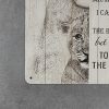 Dekoratiivne metallist silt "SENTENCE 3" 200*300mm - Image 4