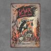 Dekoratiivne metallist silt "SLAYER FAREWELL TOUR" 300*200mm
