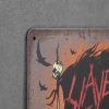 Dekoratiivne metallist silt "SLAYER FAREWELL TOUR" 300*200mm - Image 3