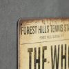 Dekoratiivne metallist silt "THE WHO CONCERT" 300*200mm - Image 3