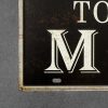 Dekoratiivne metallist silt "TOILET MEN" 150*300mm - Image 4