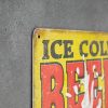 Dekoratiivne metallist silt "BEER FREE" 200*300mm - Image 3