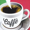 Dekoratiivne metallist silt "CAFFE ITALIANO" 200*300mm - Image 2