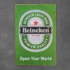 Dekoratiivne metallist silt "HEINEKEN LAGER" 200*300mm